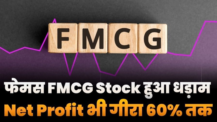 FMCG Stock Big Crash Net Profit 60 Percente Down