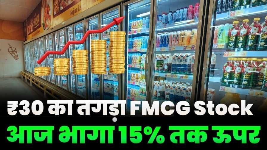 Big FMCG Stock Rised 15 Percente